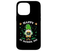 Happy St Patrick's Day - Simpatico gnomo con vaso di monete Custodia per iPhone 14 Pro Max