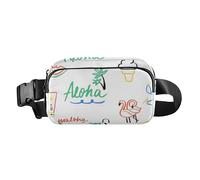 Happy Summer Vacation - Marsupio alla moda per donne e uomini, piccola borsa a tracolla con tracolla regolabile per shopping, sport, lavoro, Vacanze estive felici, Taglia unica