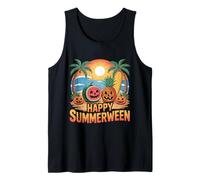 Happy Summerween Zucca Ananas Anguria Halloween Canotta