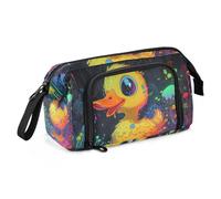 Happy Sweet Pet - Astuccio per matite di grande capacità, con scomparti per adolescenti, infermieri, forniture scolastiche preppy