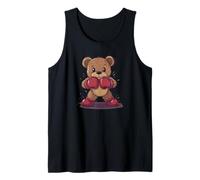 Happy Teddy Bear con guantoni da boxe Canotta