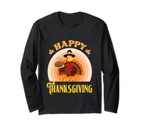 Happy Thanksgiving 2025 Camicia per Ragazzi Ragazze Bambini Turchia Day Maglia a Manica