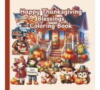Happy Thanksgiving Blessings Coloring Book