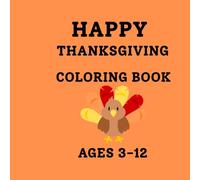 Happy Thanksgiving Coloring Book for kids