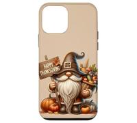 Happy Thanksgiving Gnome For Women Men Kids Fall Pumpkin Custodia per iPhone 12 mini