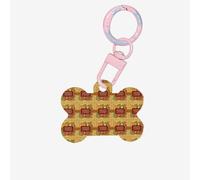 Happy Thanksgiving Printing 1 pz Dog Bone ID Tag Double Face con portachiavi Craft per animali domestici