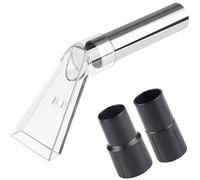 Happy Tree Bacchetta a mano per tappezzeria con testa in plastica trasparente per pulizia tappeti e camion e estrattore portatile