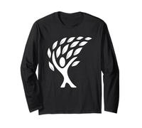 Happy Tree Earth Day Albero Amante Design Maglia a Manica