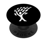 Happy Tree Earth Day Albero Amante Design PopSockets PopGrip Adesivo