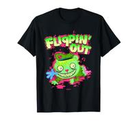 Happy Tree Friends Fliqpy Zombie Scene Cartoon Maglietta