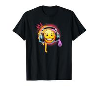 Happy Vibes - Urban Headset Beat - Grafica stile graffiti Maglietta