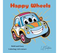 Happy Wheels: Cute, bold and easy coloring adventure for all ages
