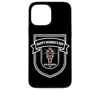 Happy Women's Day - Spilla classica con stemma Custodia per iPhone 13 Pro Max