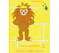 Happy Writing Blank Comic Book: AniToony Cartoon Collection - Nava