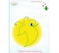 Happy Writing Graph Notebook: AniToony Cartoon Collection - Glowy