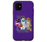 Happy Yetiween festeggia il divertimento di Halloween con simpatici mostri Custodia per iPhone 11