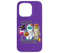 Happy Yetiween festeggia il divertimento di Halloween con simpatici mostri Custodia per iPhone 15 Pro