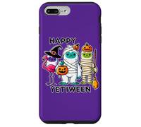 Happy Yetiween festeggia il divertimento di Halloween con simpatici mostri Custodia per iPhone 7 Plus/8 Plus