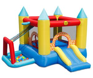 HAPPYAIR - Castello Gonfiabile 4 in 1 - Unico