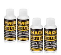 HappyAlley 4 pezzi da 50 ml di liquido per macchina della nebbia di Halloween, succo di nebbia ad alta densità estrema, liquido per macchina del fumo a lunga durata per nebulizzatori a base d'acqua