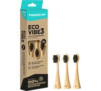 Happybrush Eco VIBE 3 Testine in Bambù 3 pezzi - Accessorio