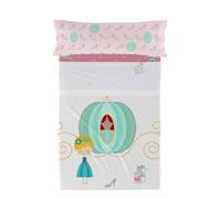 HappyFriday Set di lenzuola Mr Fox Pumpkin multicolore letto da 105 2 pezzi