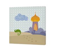 HappyFriday Tela Mr Fox Magic rug Multicolore 27 x 27 cm