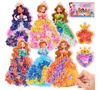 HappyGoLucky Kit fai da te principesse per bambine 5-10 anni, 1000+ pezzi
