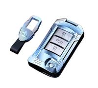 Happyit Caso chiave compatibile con per Roewe RX5 350 360 750 for MG MG3 MG5 MG6 MG7 MG ZS GT GS auto custodia coprichiave (Silvel A)