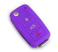Happyit Coperchio Caso Guscio Chiave in Silicone per Auto per chiave e telecomando dell'auto per Volkswagen VW Polo Passat B5