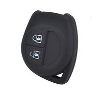 Happyit Custodia in Silicone per Chiave Auto Opel Agila Fiat Sedici per Suzuki Jimny 2 Pulsanti Nero
