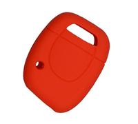 Happyit Custodia in silicone per chiave auto Renault Twingo Clio Master Kango 1 tasto (rosso)