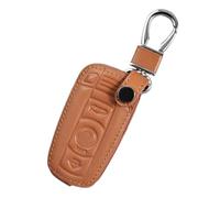 Happyit Custodia per Chiavi o Telecomando per Auto in Vera Pelle, Adatta per 1/5/6/7 Serie M3 M5 X1 X3 X5 X6 E36 E39 E46 E30 E60 Brown