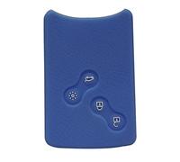Happyit Custodia per telecomando auto a 4 pulsanti, in silicone, per Renault Clio, Scenic, Megane, Duster, Sandero, Captur, Twingo, Koleos Light blue