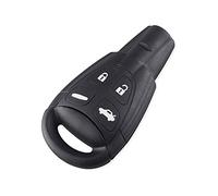 Happyit Custodia protettiva in plastica per telecomando auto per Saab 9-3 9-5 93 95 4 pulsanti (B)