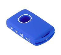 Happyit Custodie per Chiavi dell'auto in Silicone per Mazda 6 MX-5 Miata RF 3 Hatchback CX-30 Remoti 4 Pulsanti (Blu)