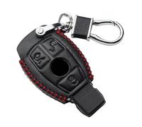 Happyit Genuine Leather Car Key case per Mercedes Benz W203 W210 W211 W204 e S CLS CLK CLA SLK C350 E550