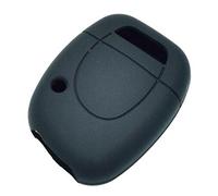 Happyit silicone Car Key case per Renault Twingo Clio Master Kango 1 tasti telecomando chiave Nero