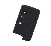 Happyit silicone Car Key cover for Subaru XV Forester Outback Legacy Impreza Mrxsti 3 tasti telecomando, Nero