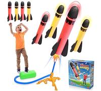 HappyKidsClub Giochi da Giardino per Bambini, Razzo Spaziale Giocattolo Giochi da Esterno per Bambini 2-12 Anni Giocattoli Bambino 2-12 Anni Regali Natale Compleanno Bambini 2-12 Anni Maschio