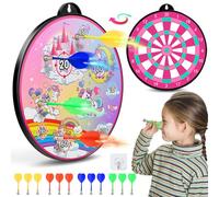 HappyKidsClub Unicorno Bambina Regalo, Bersaglio Freccette Giochi Bambina 3-12 Anni Femmina Regalo Bambina 3-12 Anni Giocattoli Bambina 3-12 Anni Giochi per Bambini 3-12 Anni