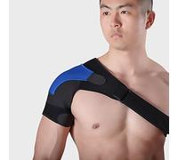 HAPPYNA Supporto Spalla Compressione Tutore Spalla Uomo Donna, Articolazione AC Lussata, Spalla Congelata, Artrite, Tendinite della Scapola, Taglia Unica,Left-A