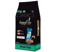 happyOne Grain-Free Mediterraneum Light & Senior per cani anziani SUPER PREMIUM