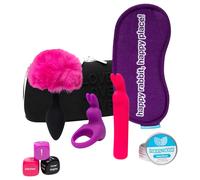 Happyrabbit Couples - set vibratore ricaricabile (7 pezzi)