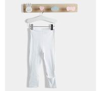 HappySkin - Leggings da bambino con piedini pieghevoli, 3-6 mesi, colore: Bianco