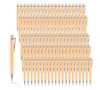 Happysnow 100 Pezzi/Los Bambù Penna Penna Penna Ufficio & Scuola Necessità Penne & Accessori Scrittura Regali Inchiostro Nero