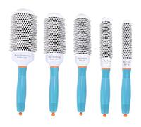 Happysnow Roller Comb Professional - per capelli a 5 misure, resistente alle alte temperature,