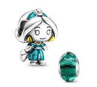 HappyStar charm argento 925,bead charm da donna,perline, si adatta fascino bracciali collana Gioielli europei,