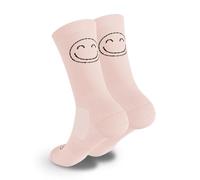 HappyTraining Calze sportive Happy Basics Rose traspiranti, divertenti, unisex, senza punti, per Crossfit, Corsa, Ciclismo, Palestra, Running