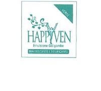 Happyven Gel rinfrescante per gambe Verde 150 ml